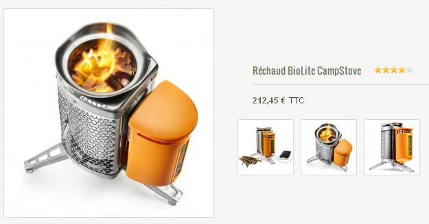 Réchaud Biolite